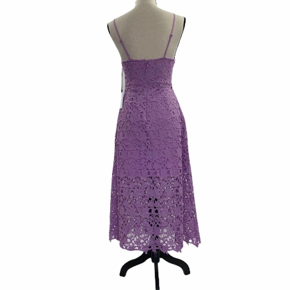Astr Lace A-Line Lavender Midi dress XS - Picture 14 of 15